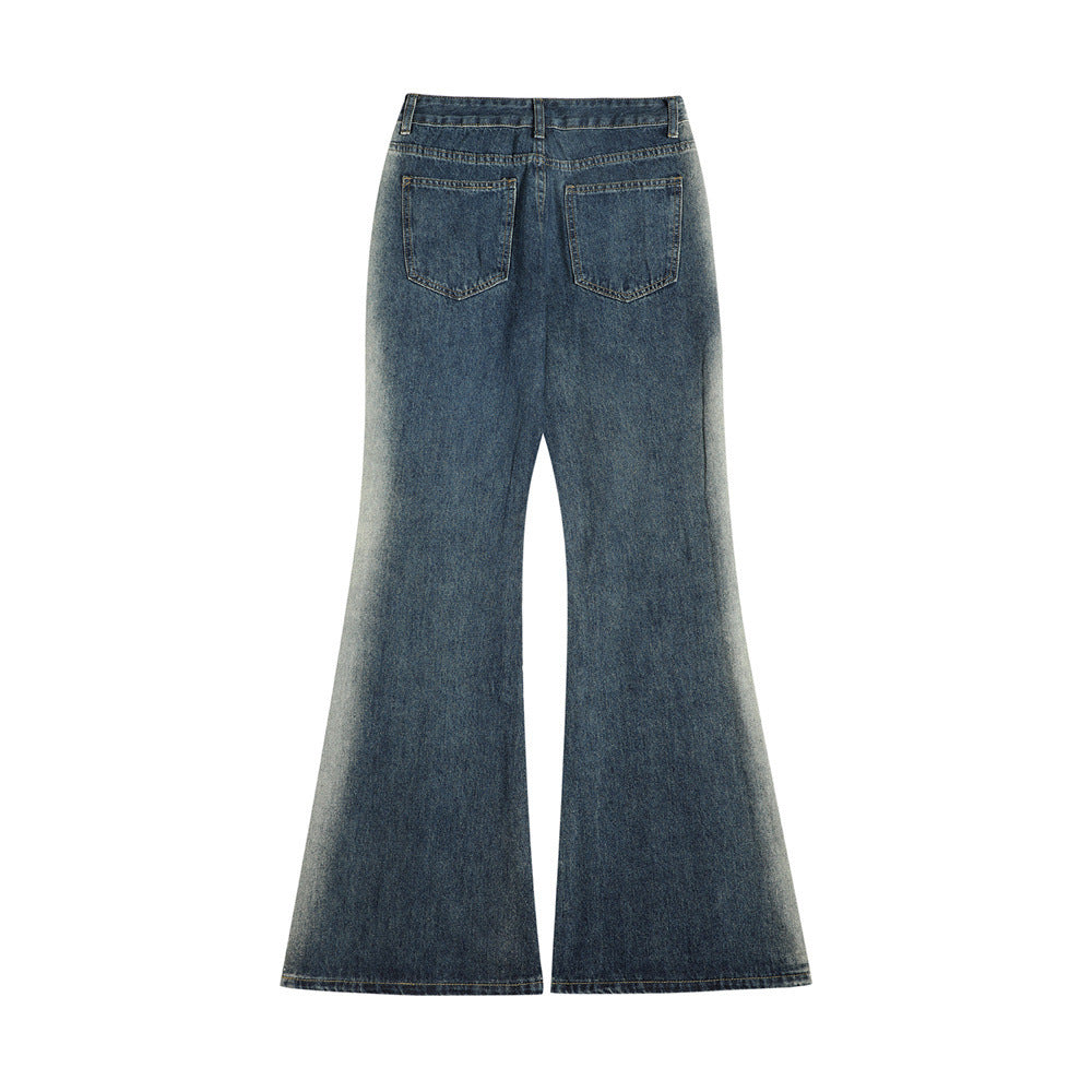 Fashion Side Painting Bell-bottoms Men