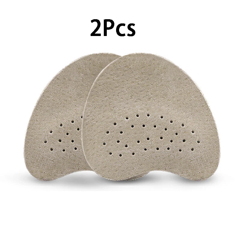 Sandals Anti-slip Stickers Leather Forefoot Pad Women High Heels Pain Relief Insert Insoles Toe Cushion Foot Care Shoes Pad