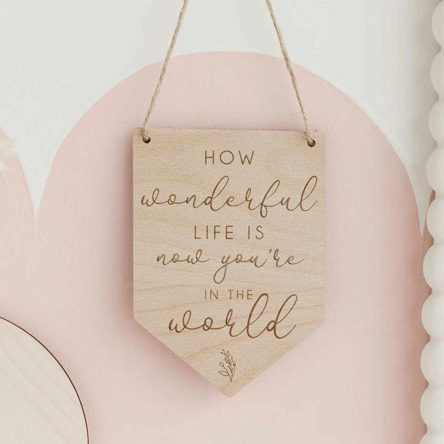 Heartwarming Wooden Plaque Inspirational Quotes, Rustic Home Decor Sign for Wall, Gift for Family