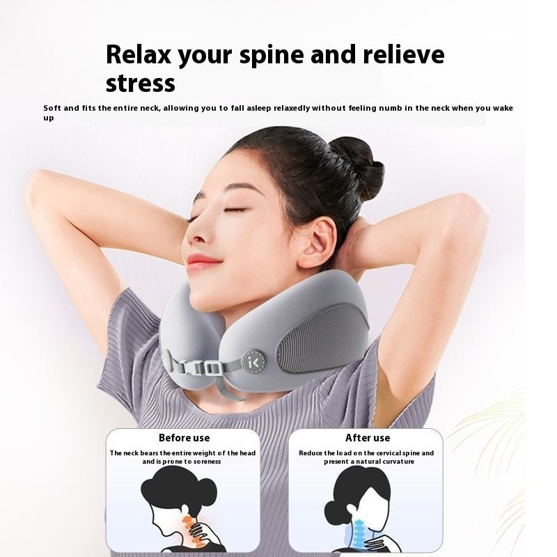 Traveling Pillow Neck Pillow Neck Portable Latex