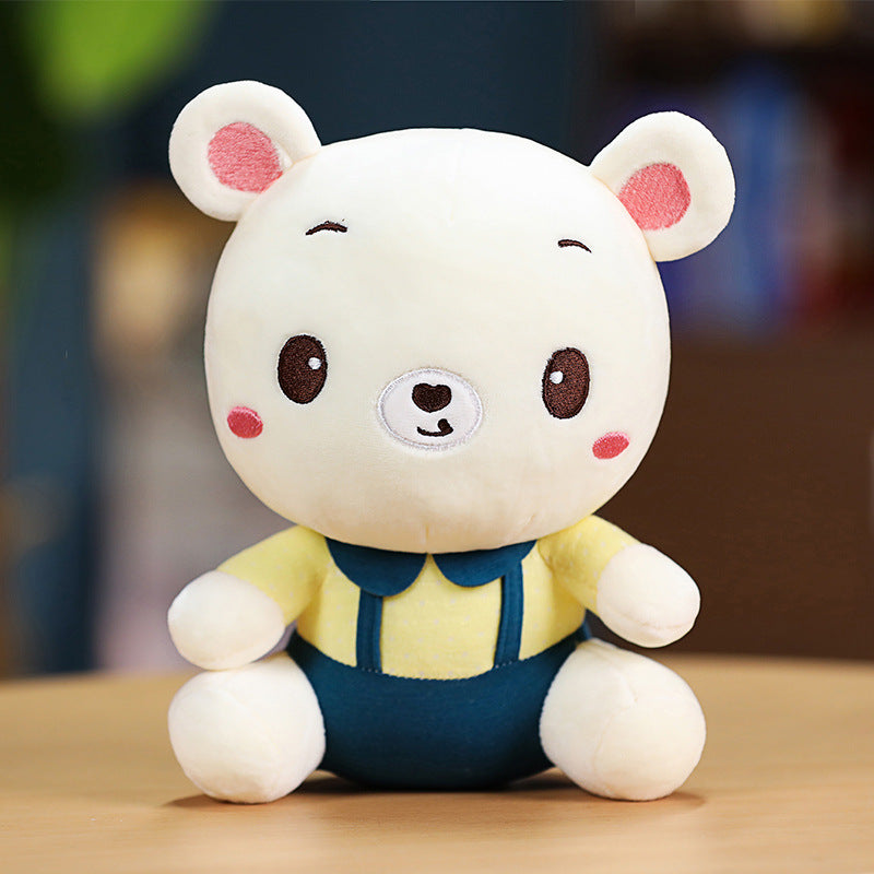 Super Cute 23cm Ear Elephant Earmuffs Penguins Lion White Bear Plush Baby Toys Stuffed Soft Cartoon Animlas PLushies Dolls