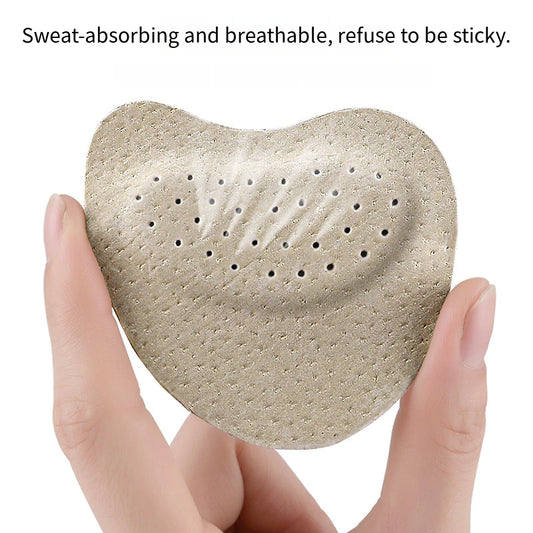 Sandals Anti-slip Stickers Leather Forefoot Pad Women High Heels Pain Relief Insert Insoles Toe Cushion Foot Care Shoes Pad